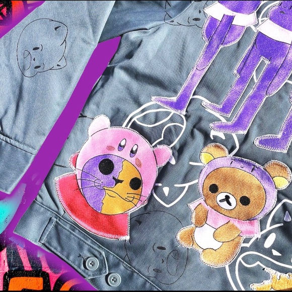 🆕 GaViN "GiLF" SouTH GuCCI The CaT🐈 Work Jacket 🧥 - Picture 4 of 6